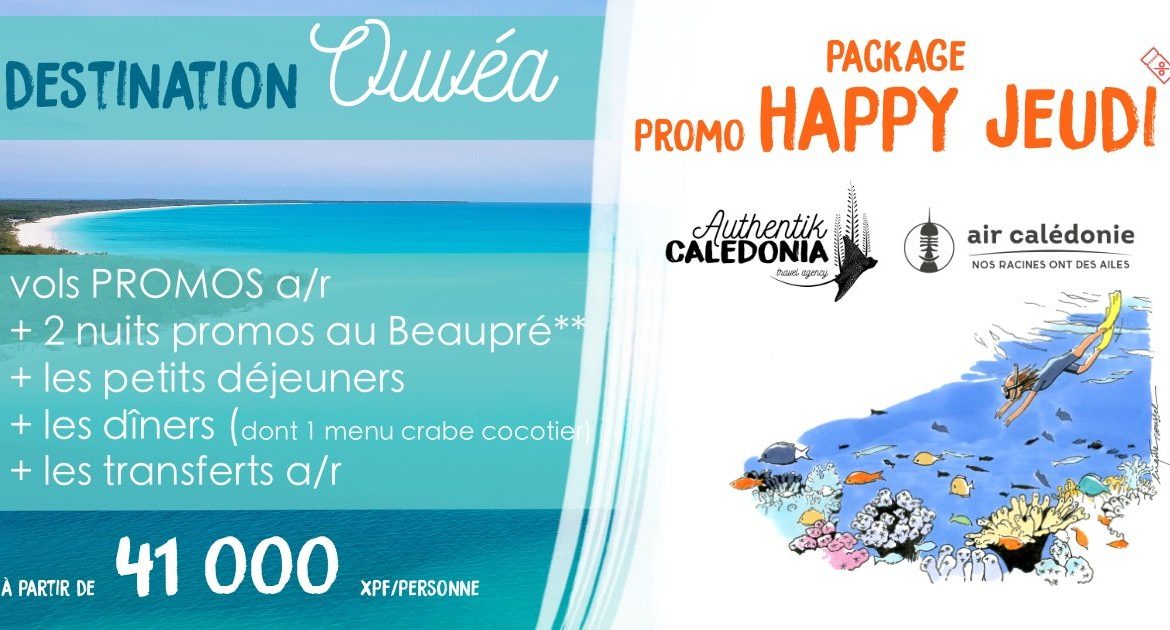 Promo Package Happy Jeudi juin-juillet 2022 Hôtel Beaupré